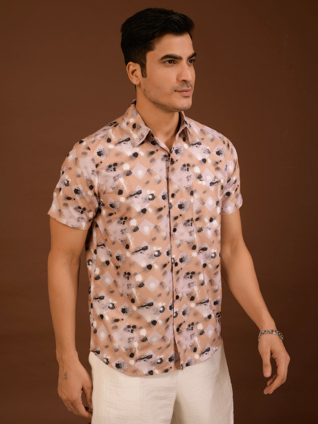 TANDUL  Men Regular Fit Printed Casual Shirt