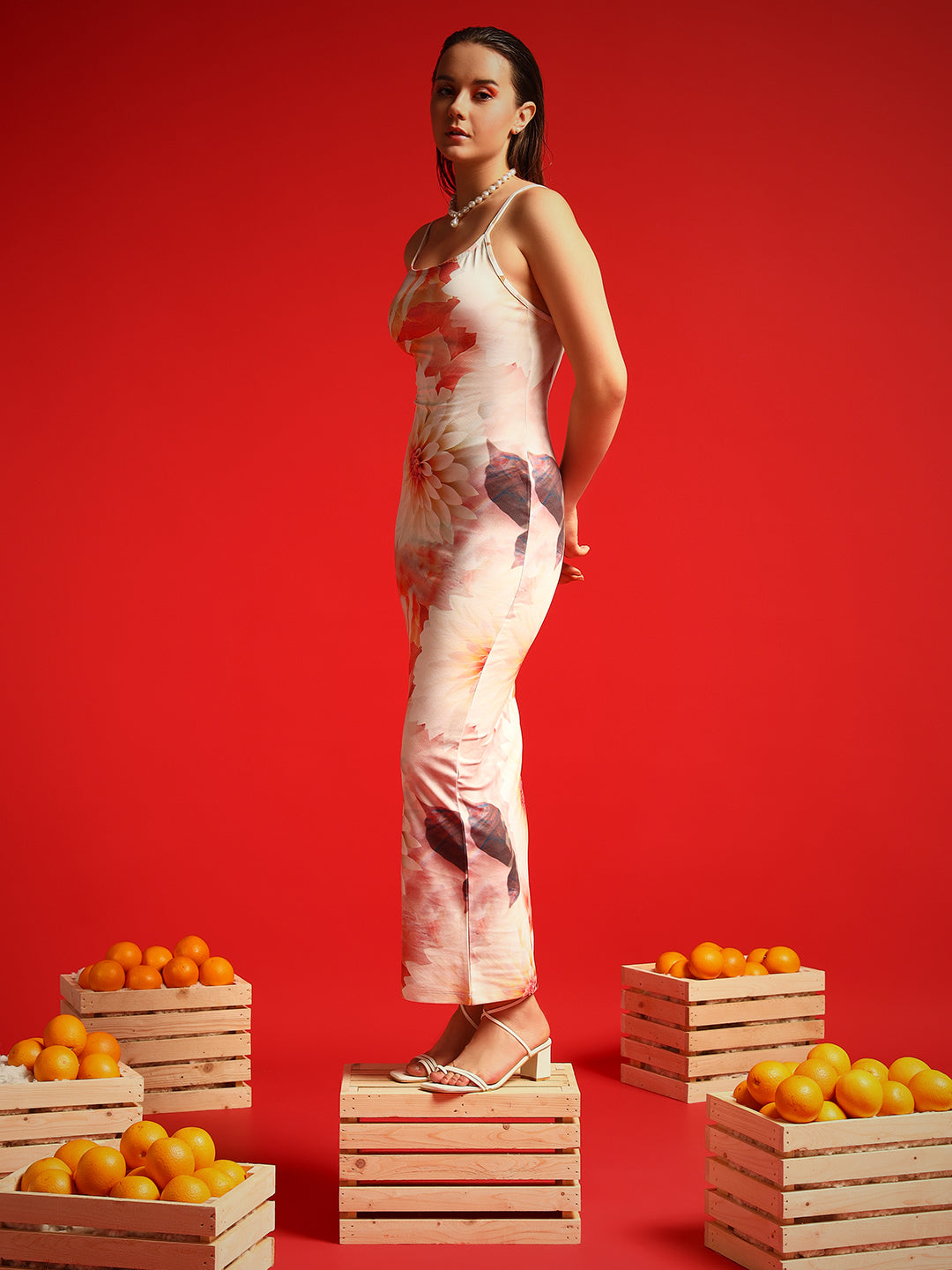 TANDUL  Women Bodycon Pink Dress