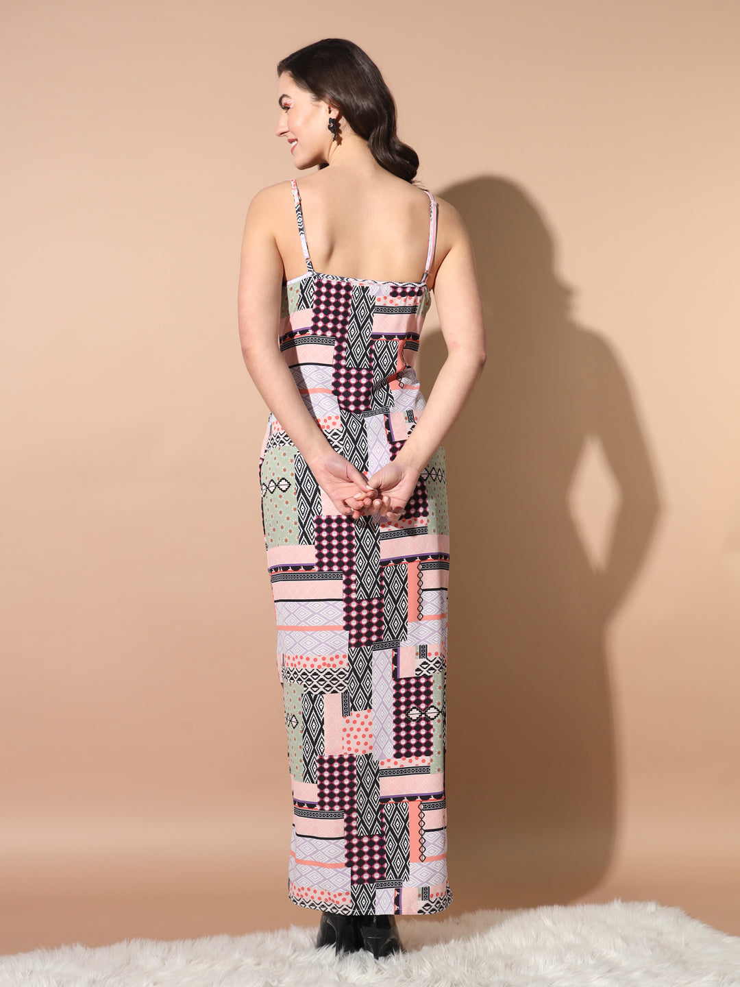 TANDUL  Women Maxi Multicolor Dress