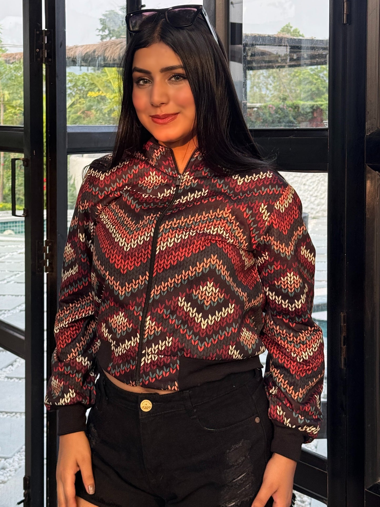 TANDUL Women Multicolor Printed Jacket