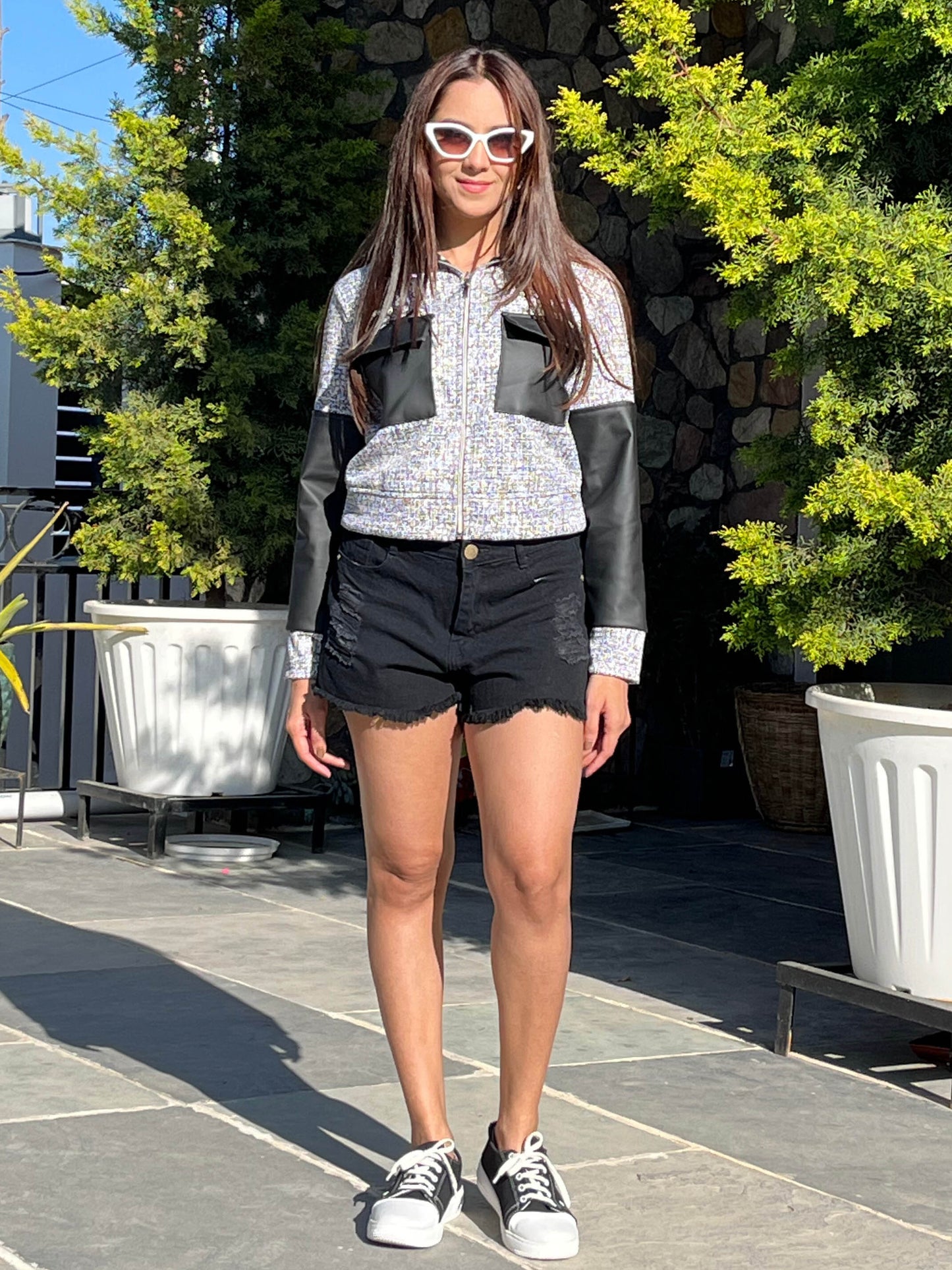 TANDUL Women Striking Fleece Jacket