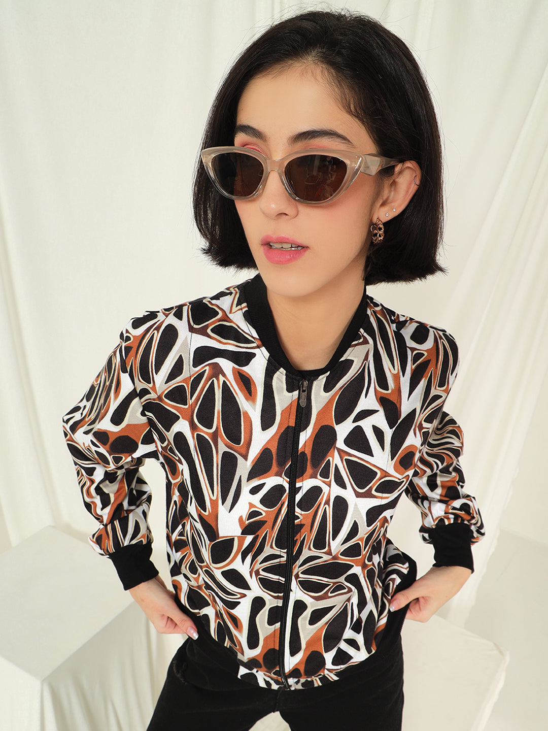 TANDUL  Women Printed Tailored Jacket