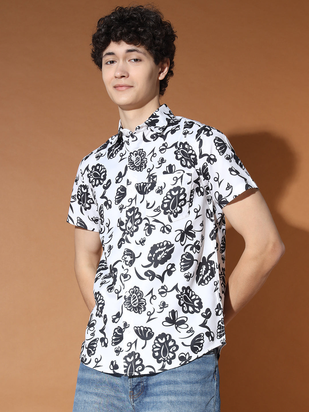 TANDUL  Men Regular Fit Printed Casual Shirt