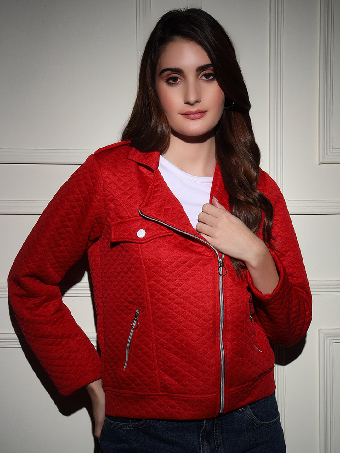 TANDUL  Women Solid Quilted Jacket