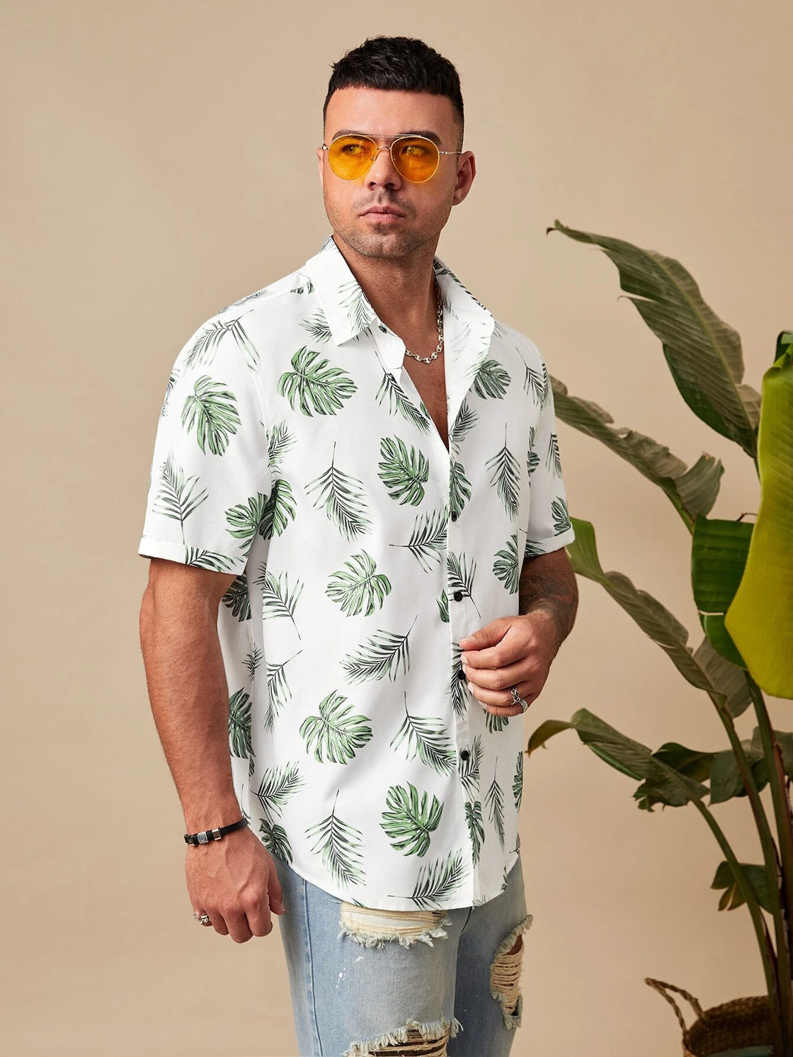 TANDUL Men Tropical Printed  Casual Shirt