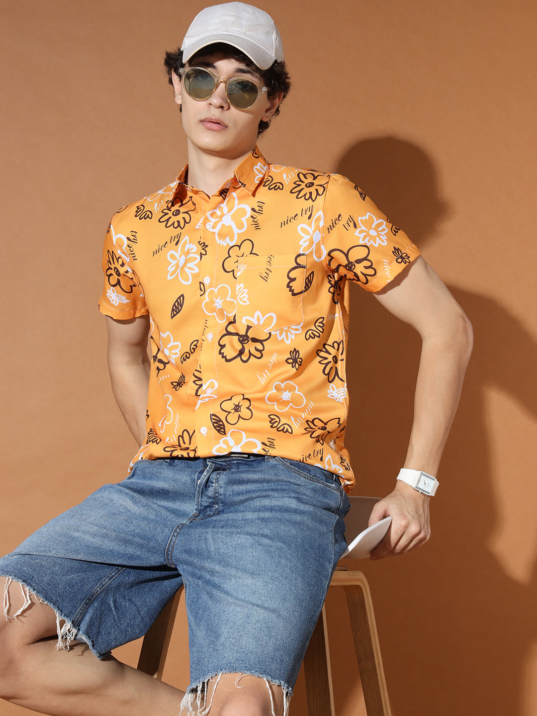 TANDUL  Men Regular Fit Printed Casual Shirt