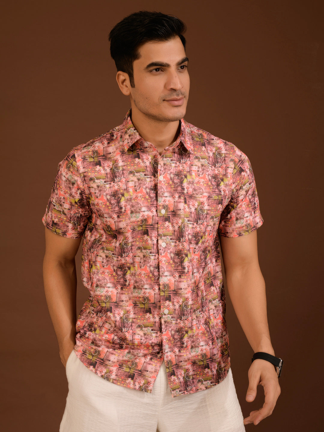 TANDUL  Men Regular Fit Printed Casual Shirt