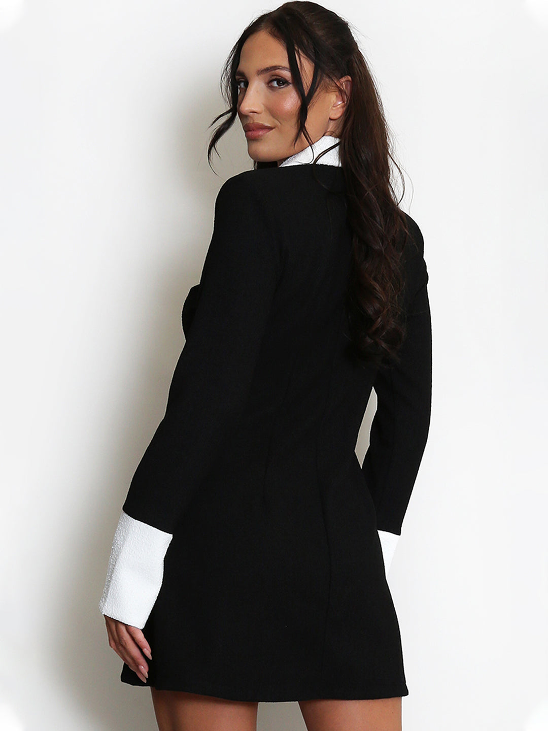 TANDUL  Women Fit and Flare Black Dress