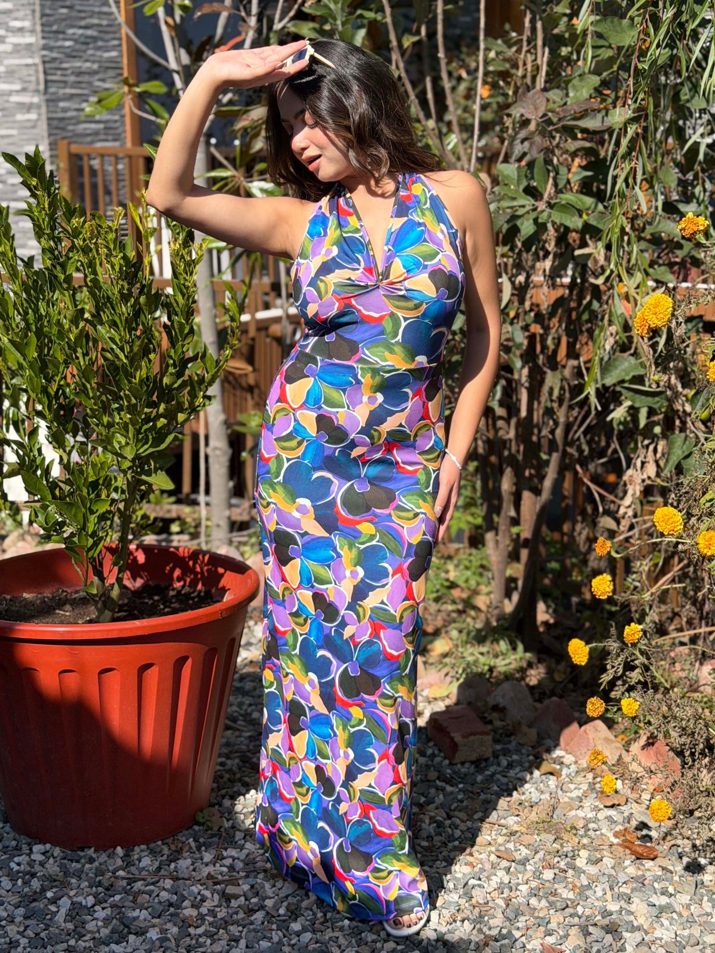 TANDUL Women Multicolor Floral Printed Dress