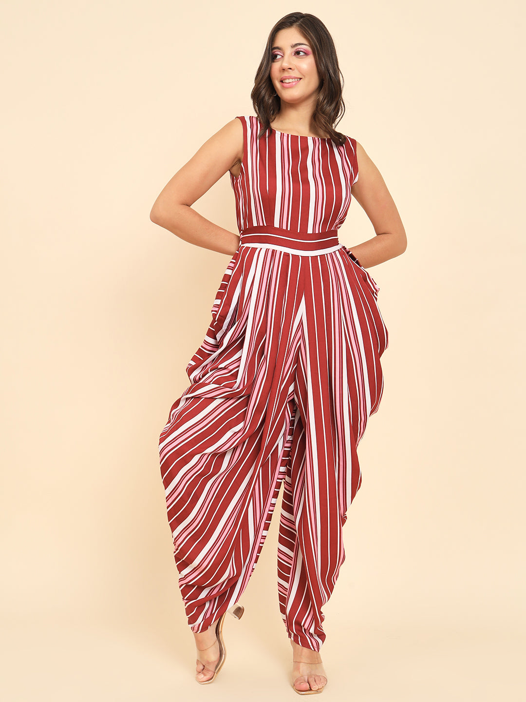 TANDUL Striped Women Jumpsuit