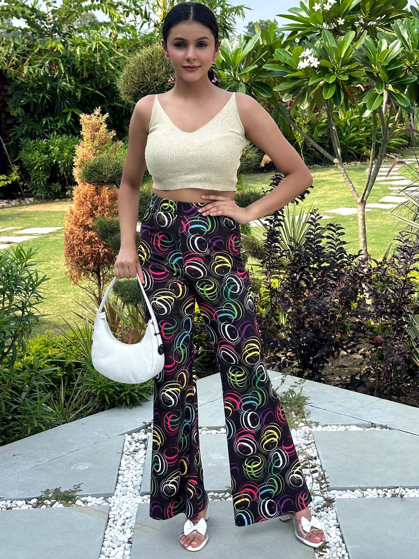 TANDUL Women Multicolor Printed Trouser