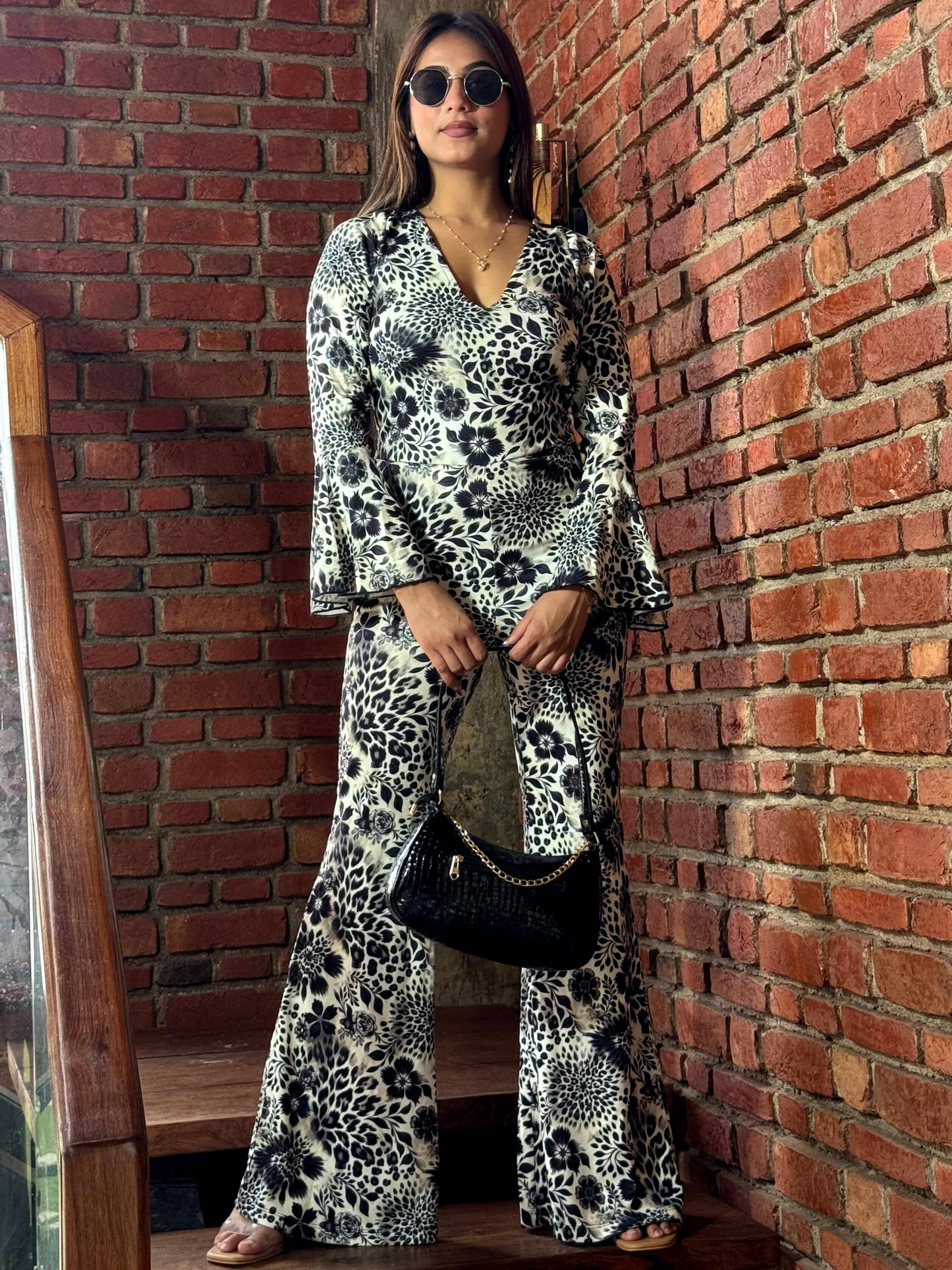 TANDUL Women Stunning Floral Printed Jumpsuit