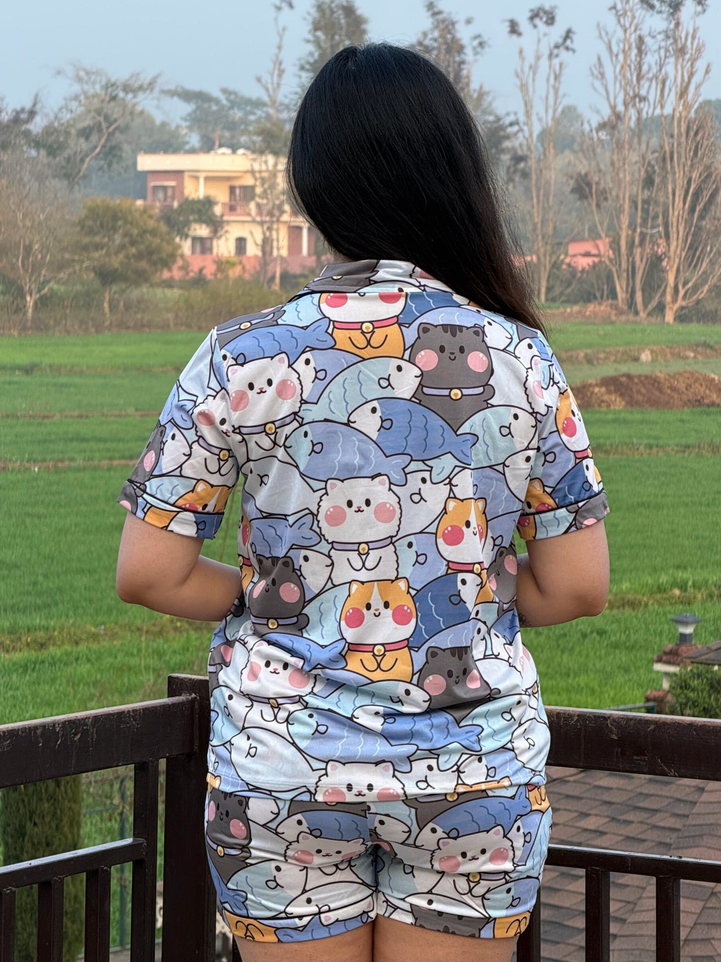 TANDUL Women Printed Comfy Nightsuit