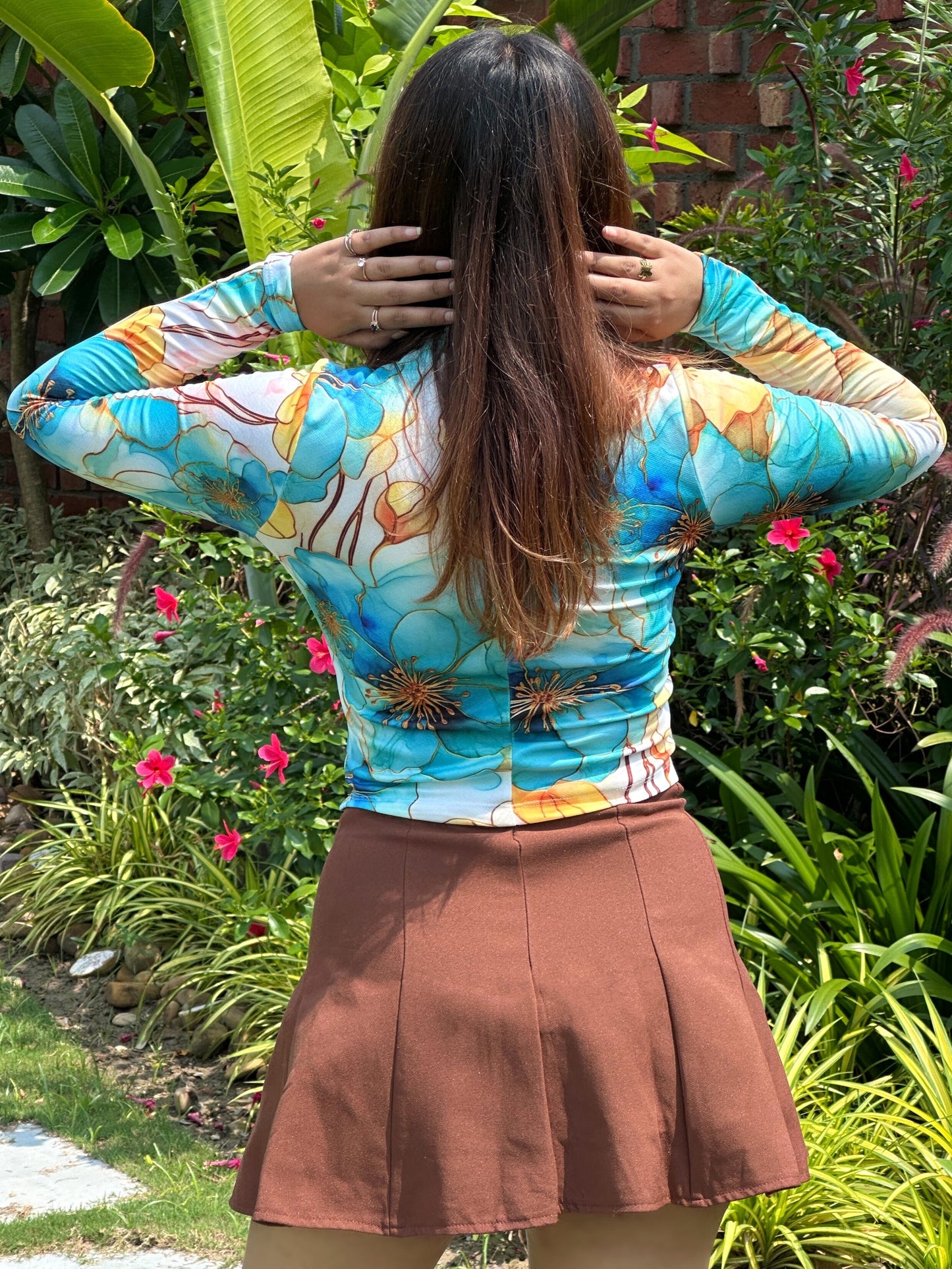 TANDUL Women Multicolor Floral Top