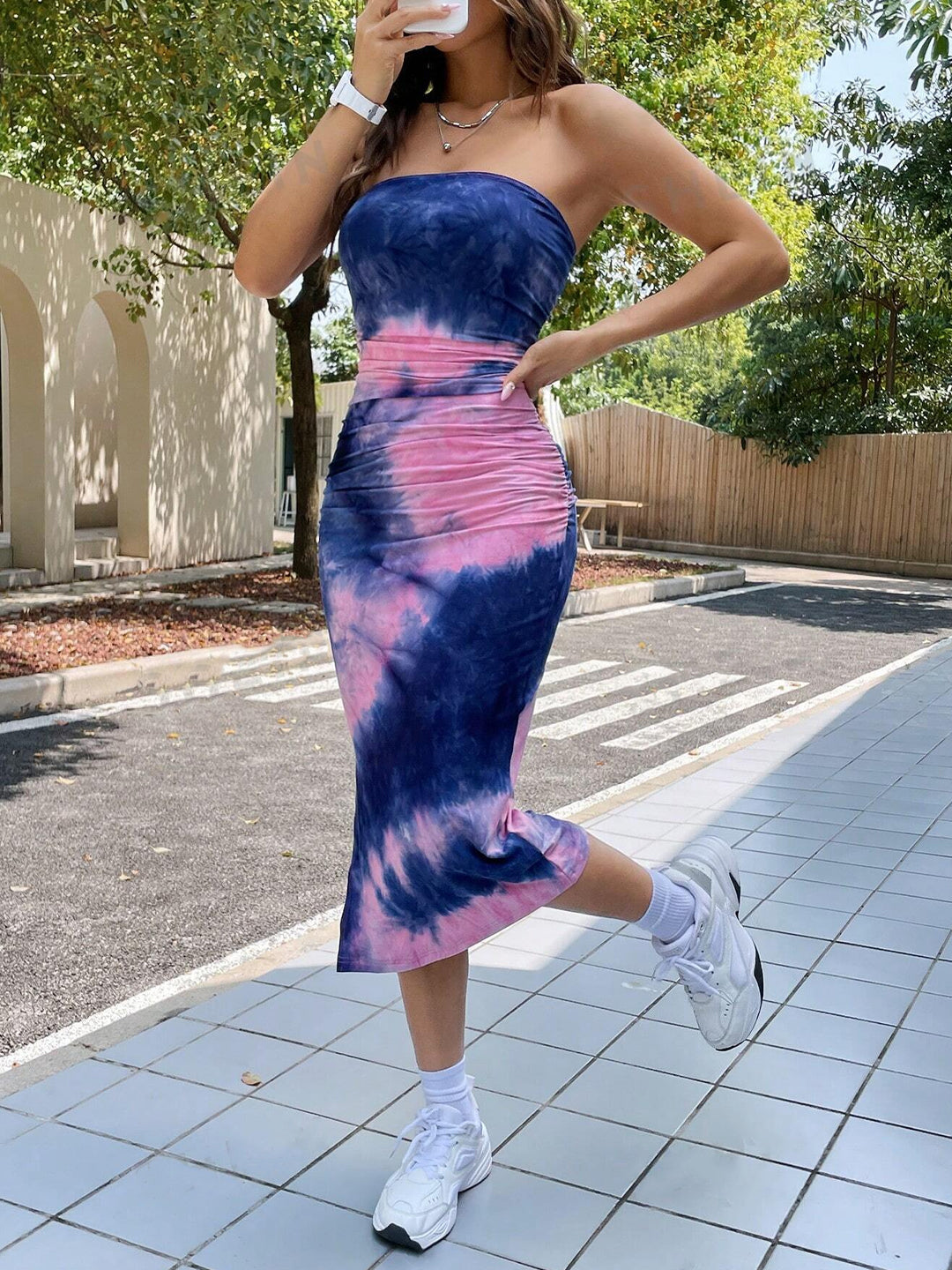TANDUL  Women Bodycon Blue Dress