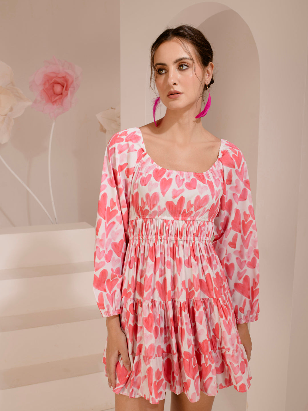 TANDUL  Women Fit and Flare Multicolor Dress