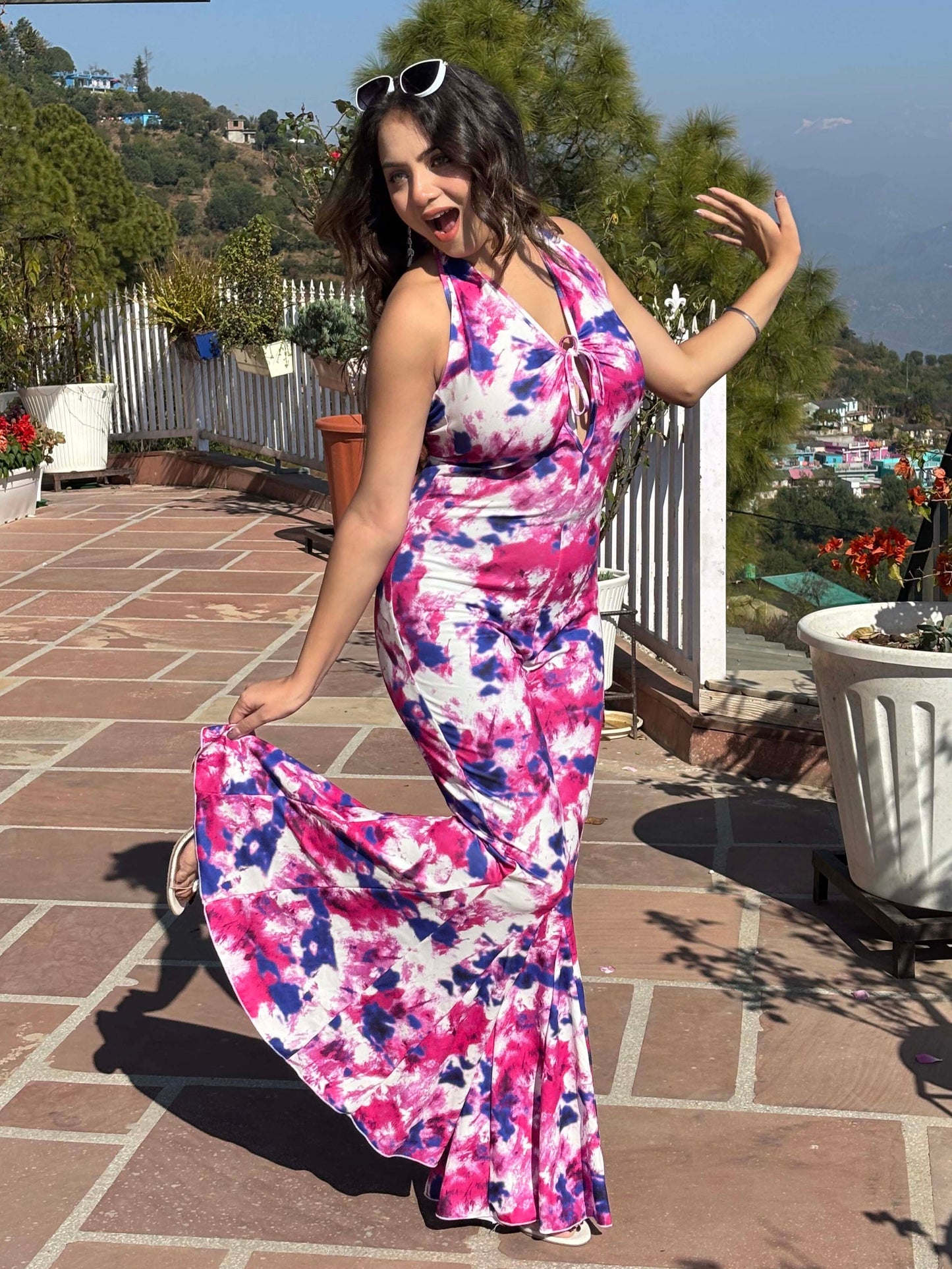 TANDUL Women Stunning Pink Jumpsuit