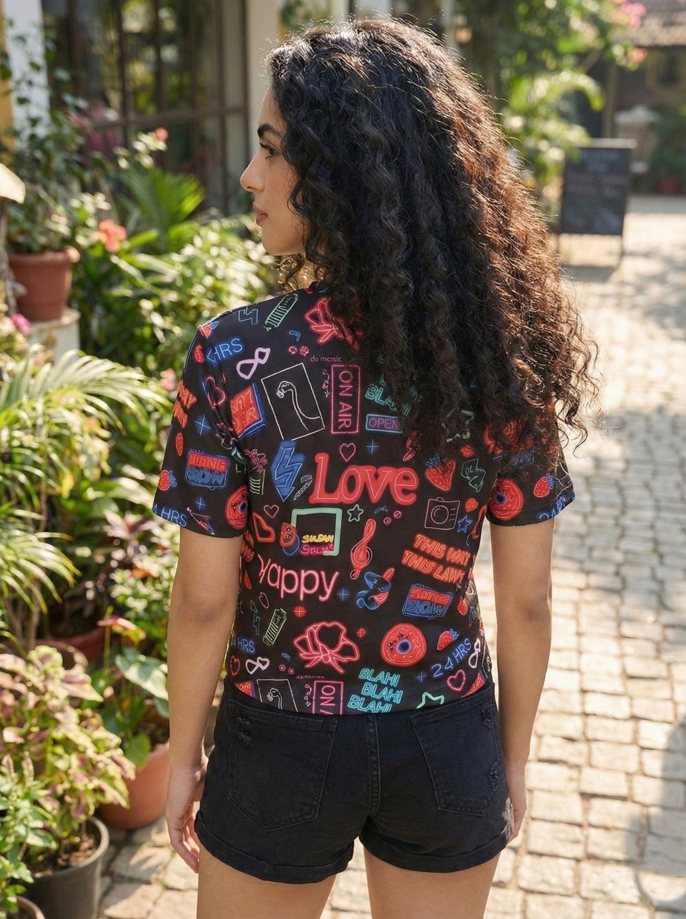 TANDUL Women Printed T-shirt