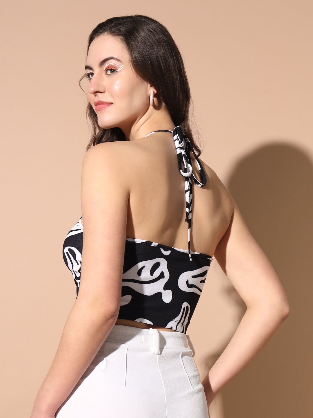 TANDUL Casual Sleeveless Printed Women Multicolor Top