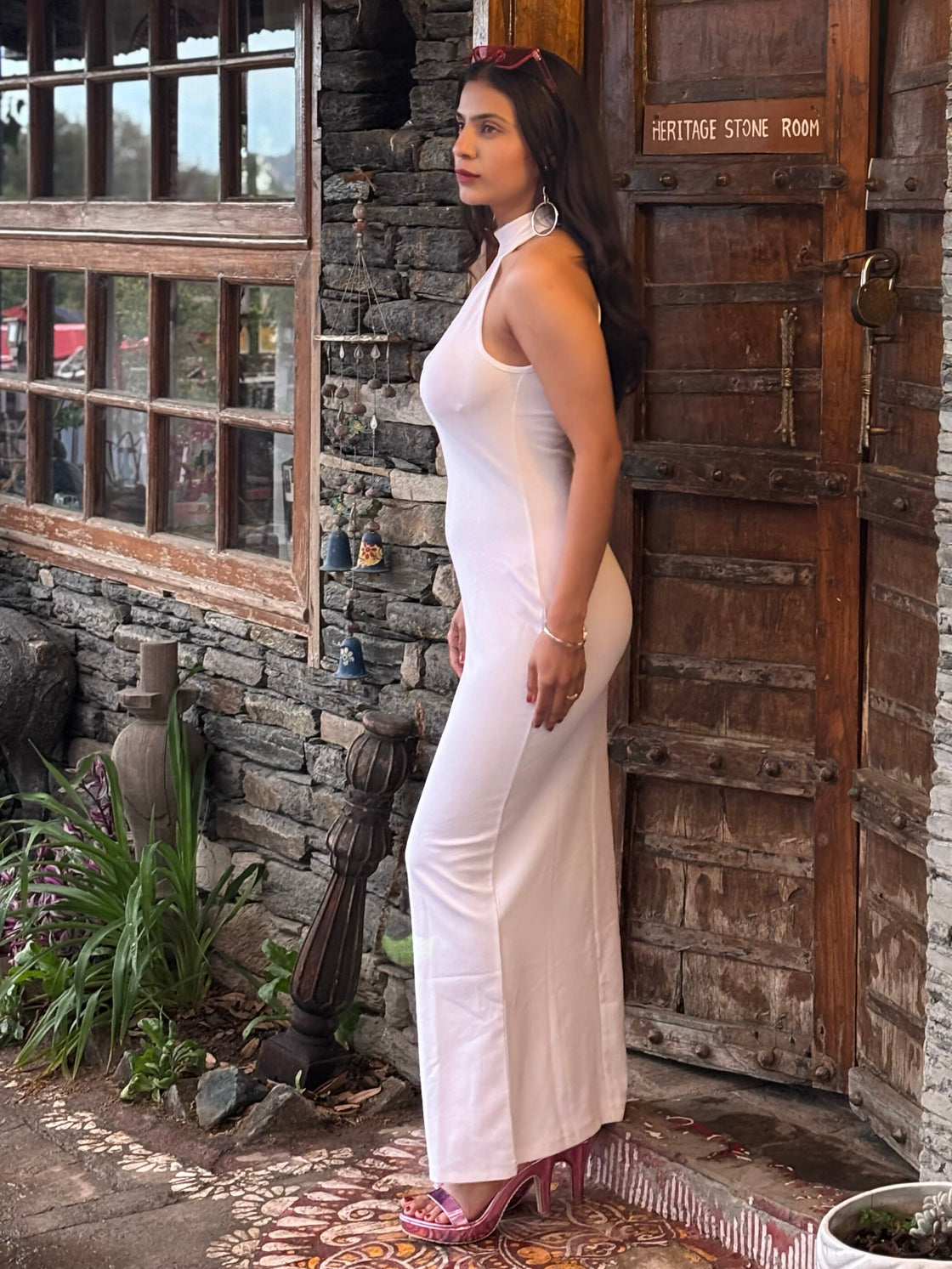Women Bodycon White Dress