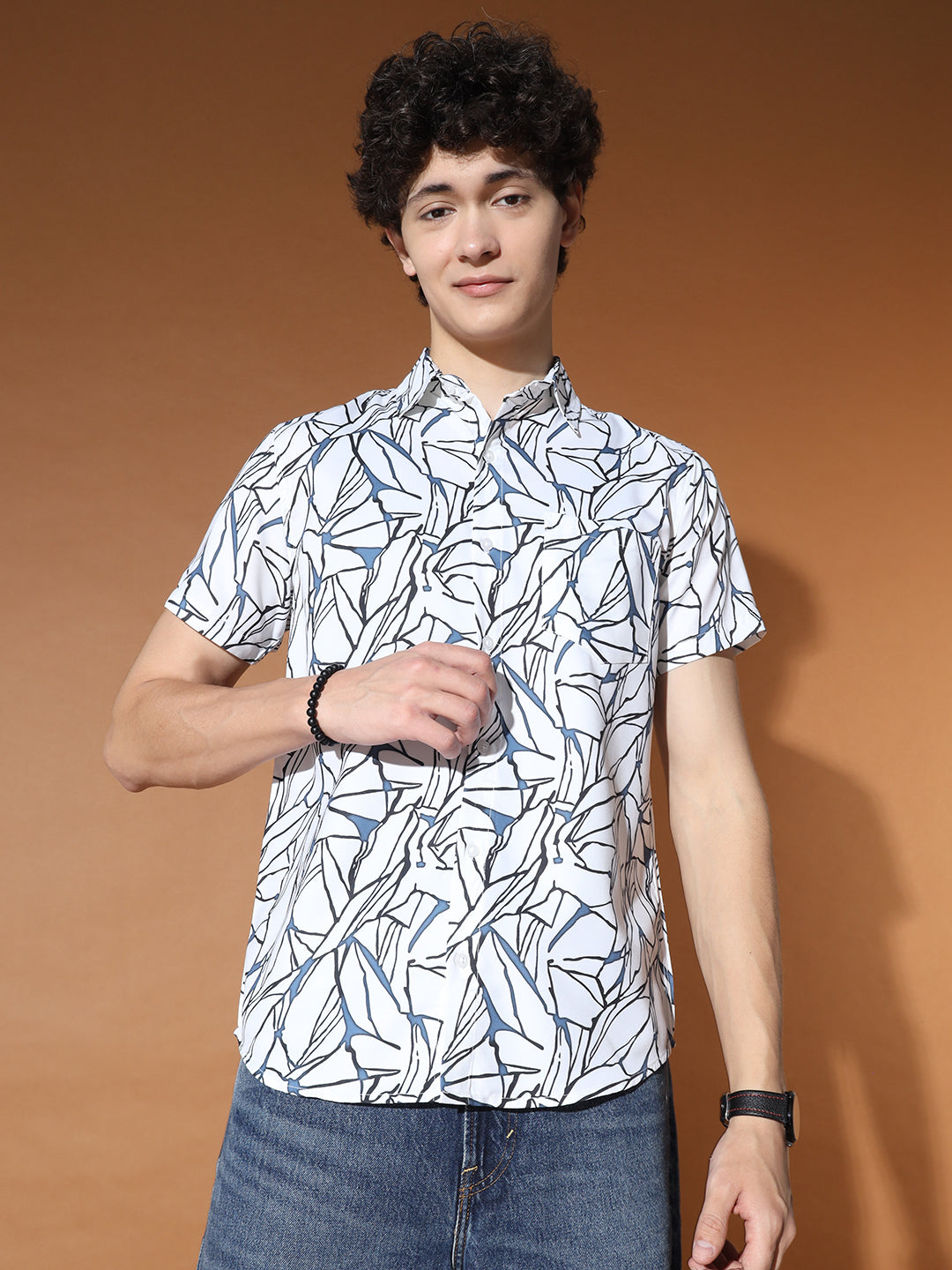 TANDUL  Men Regular Fit Printed Casual Shirt