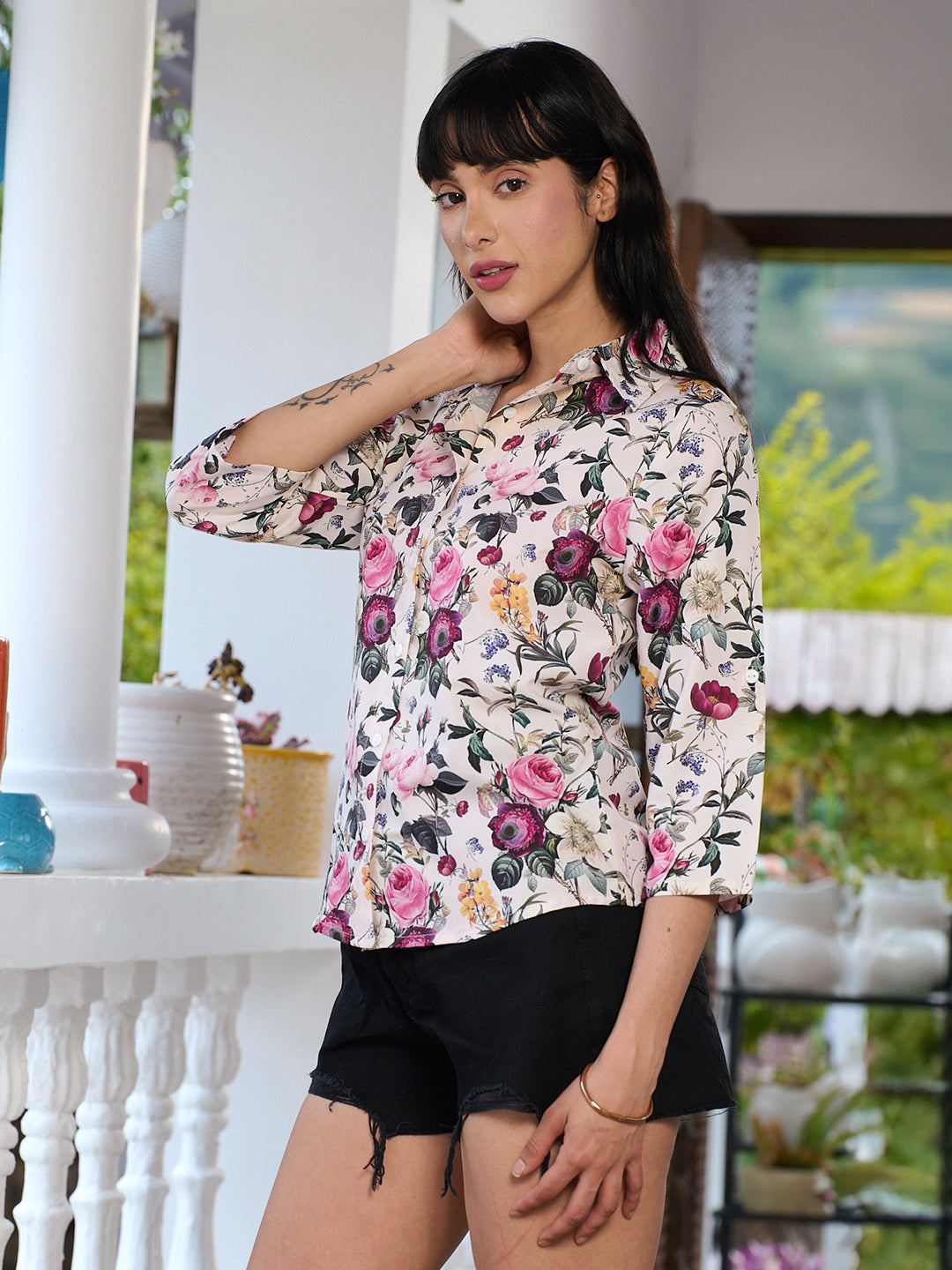 TANDUL Women Floral Printed  Shirt