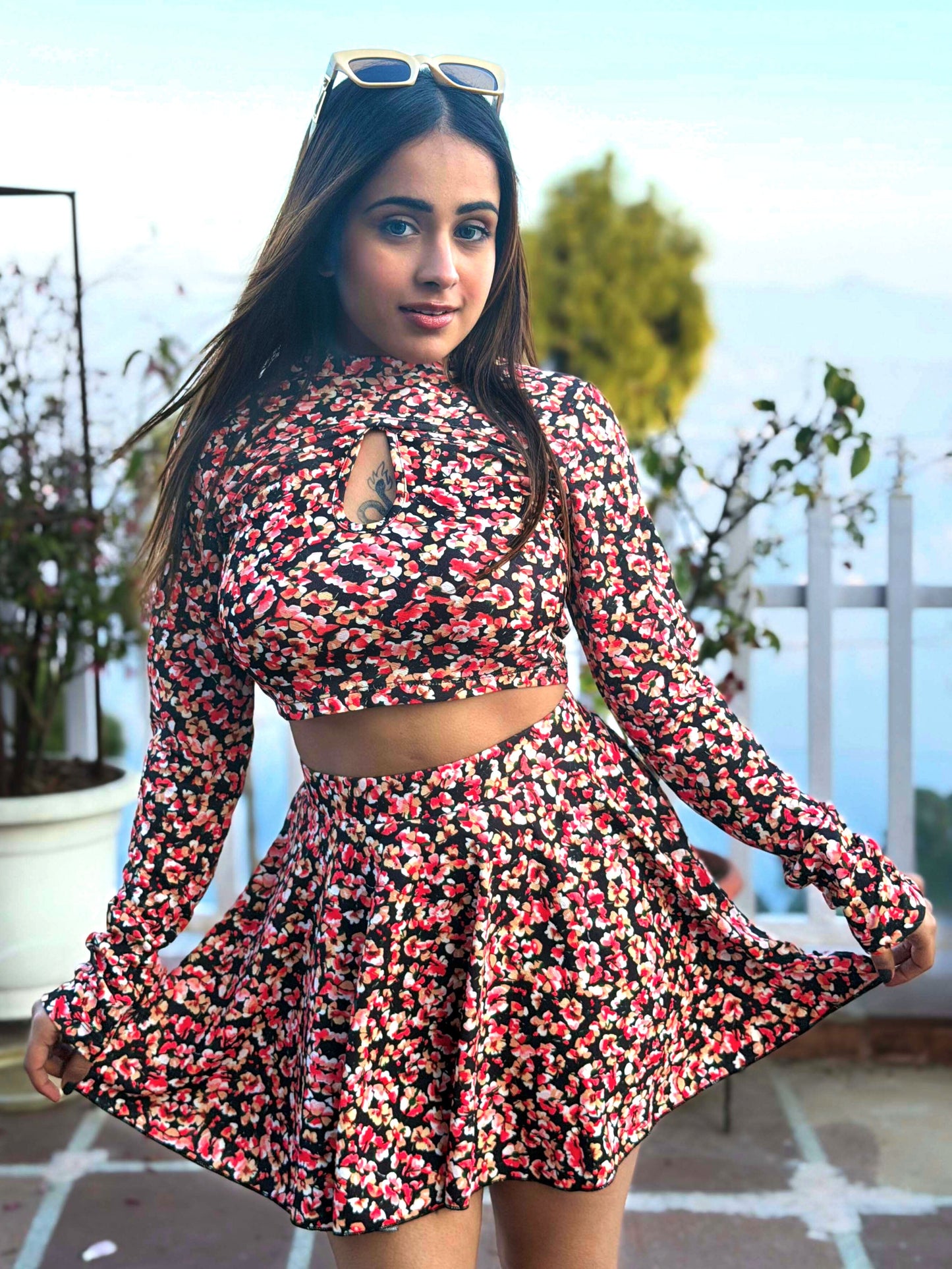 TANDUL Women Stunning Flolral Printed Co-ord Set