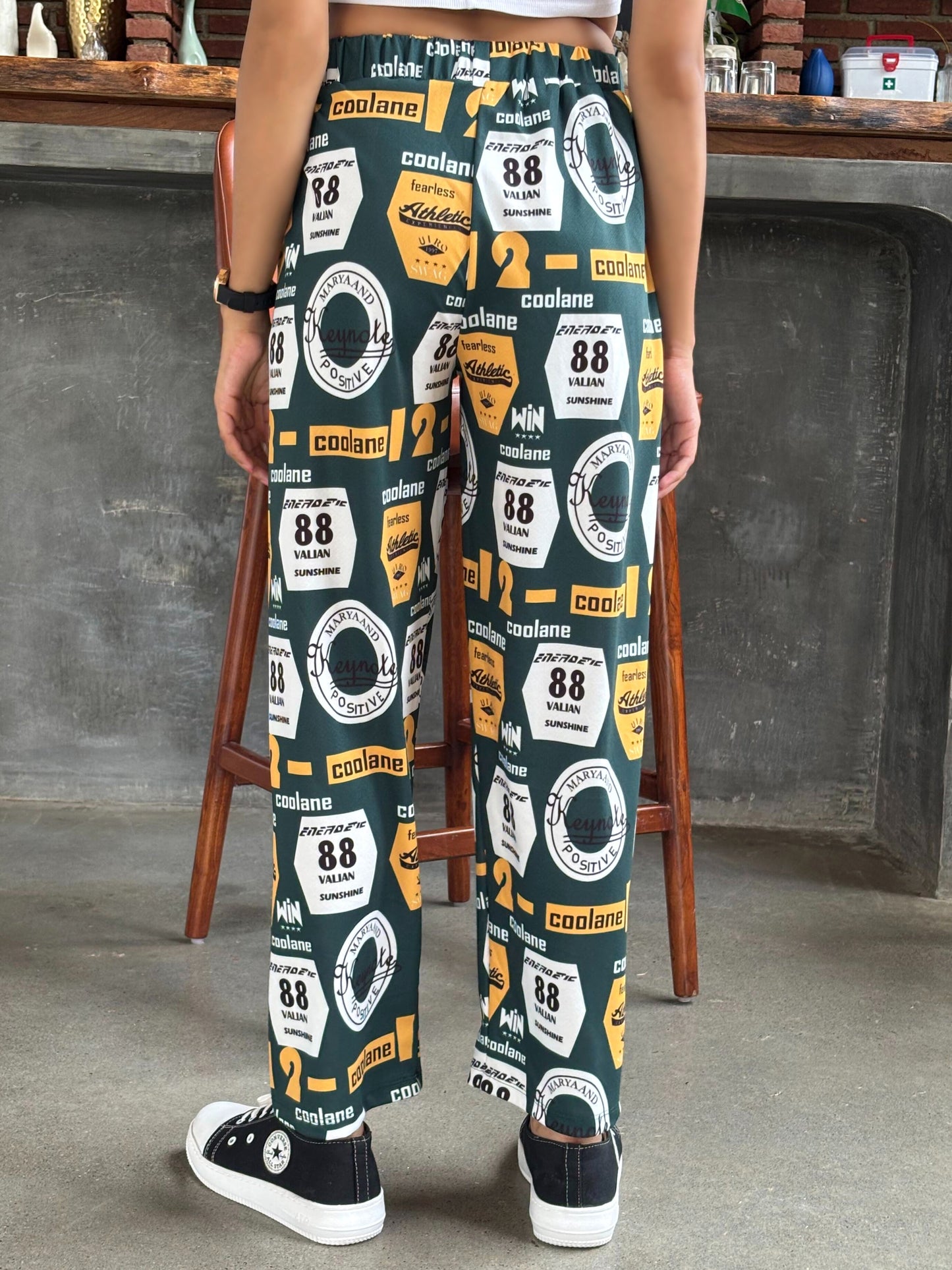 TANDUL Women Green Printed Trouser