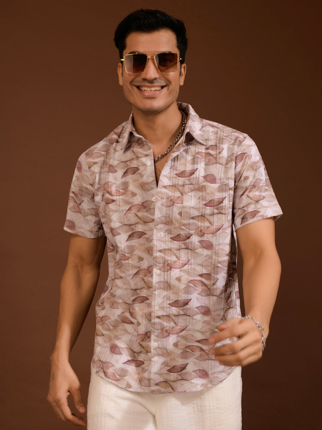 TANDUL  Men Regular Fit Printed Casual Shirt