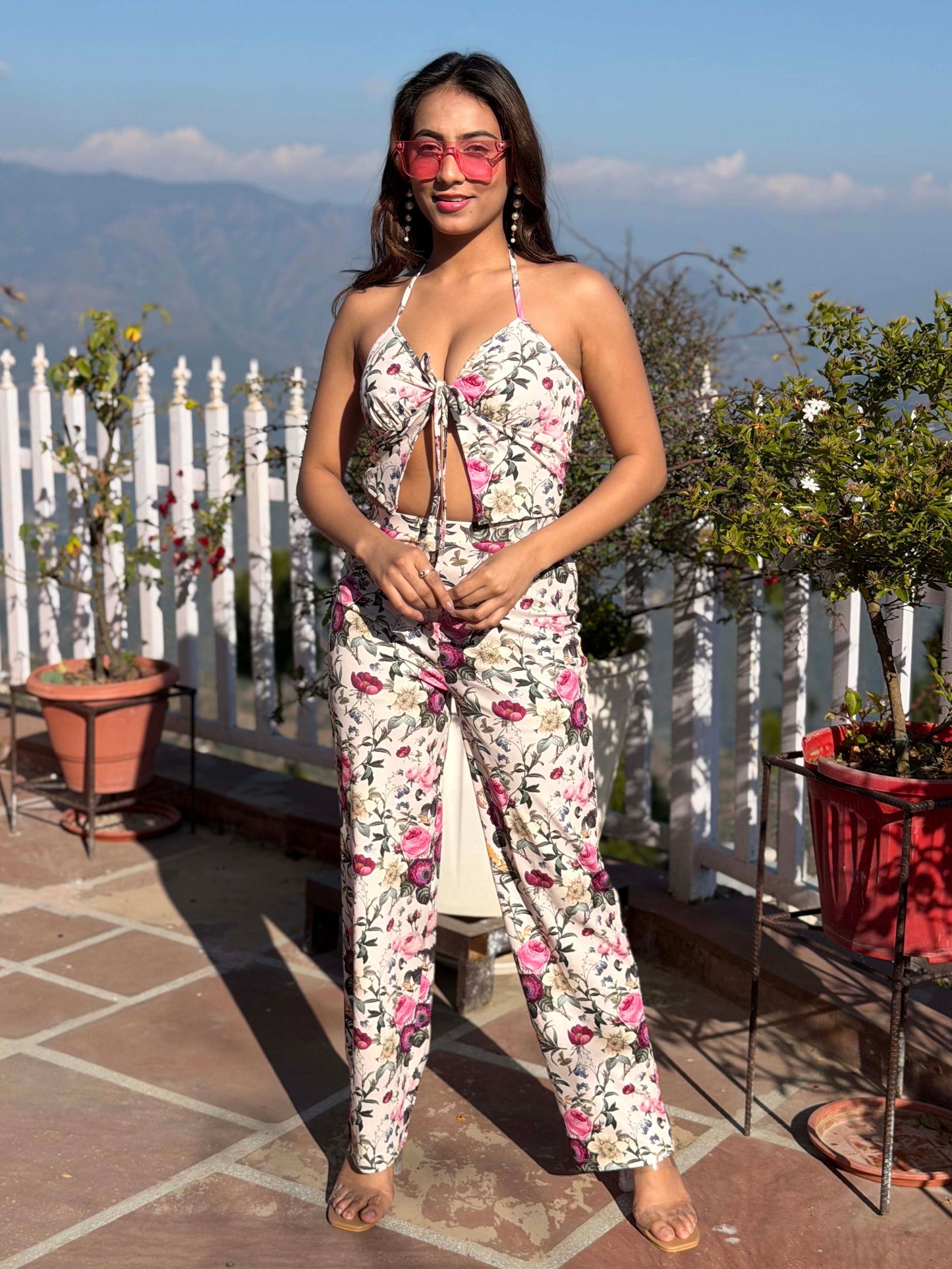 TANDUL Women Stunning Floral Printed Co-ord Set