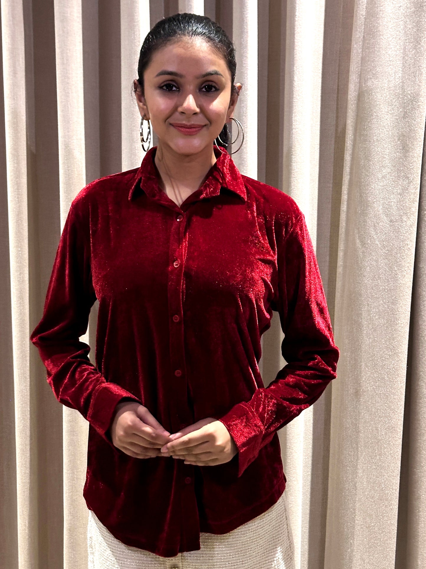 TANDUL Women Regular Fit Solid Casual Shirt