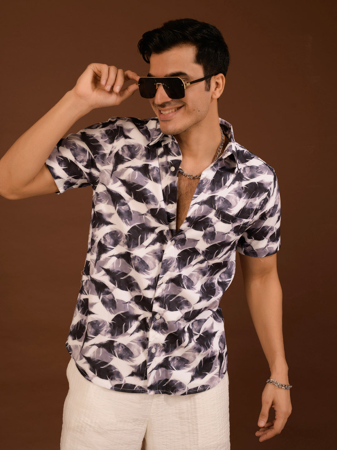 TANDUL  Men Regular Fit Printed Casual Shirt