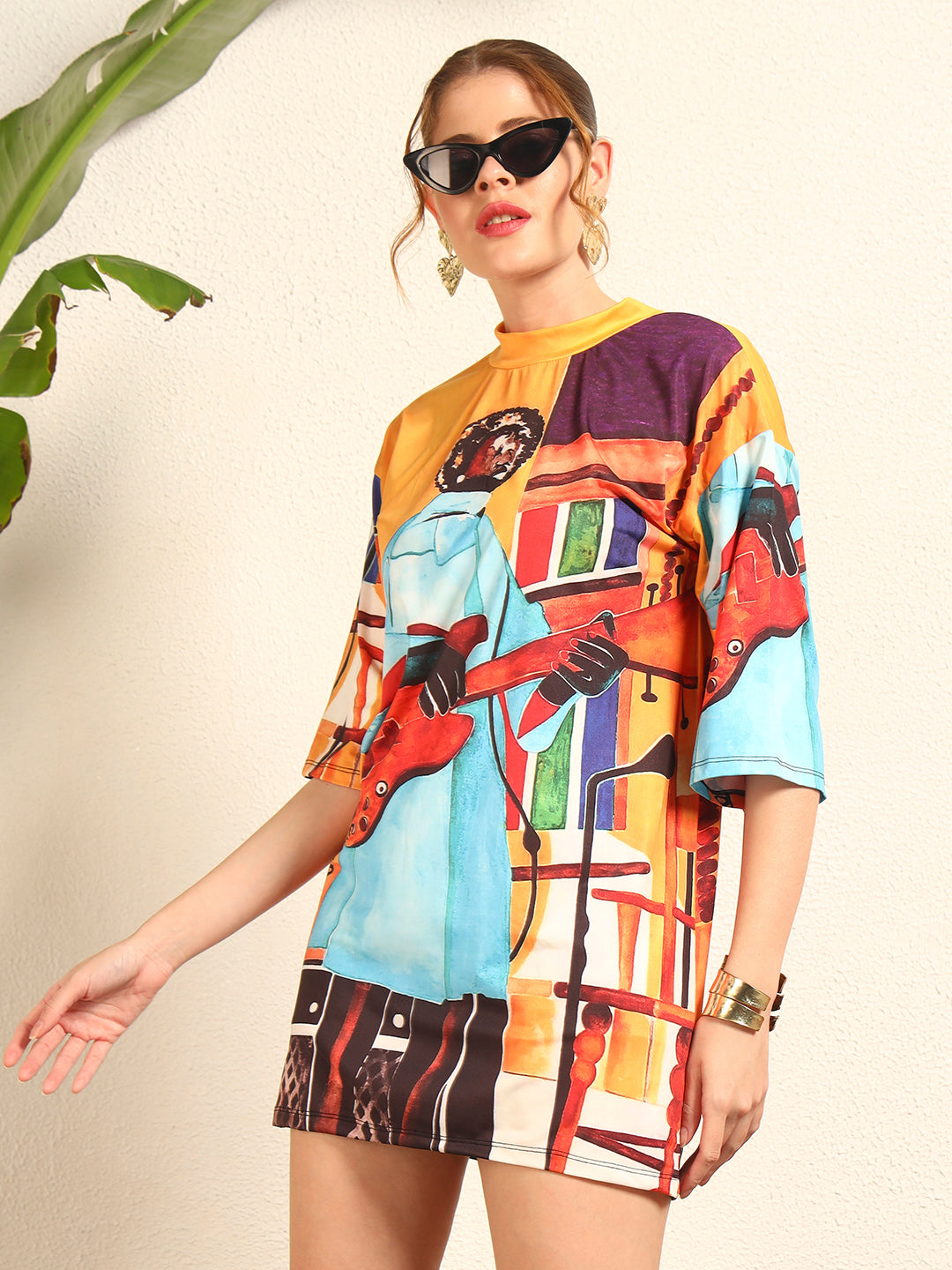 TANDUL Women Printed Kimono Top