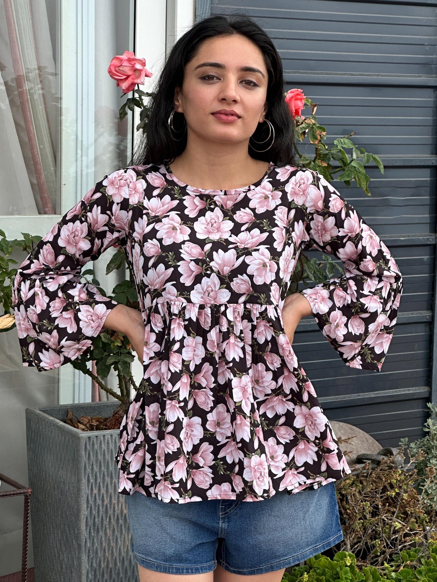 TANDUL Women Floral Printed Top