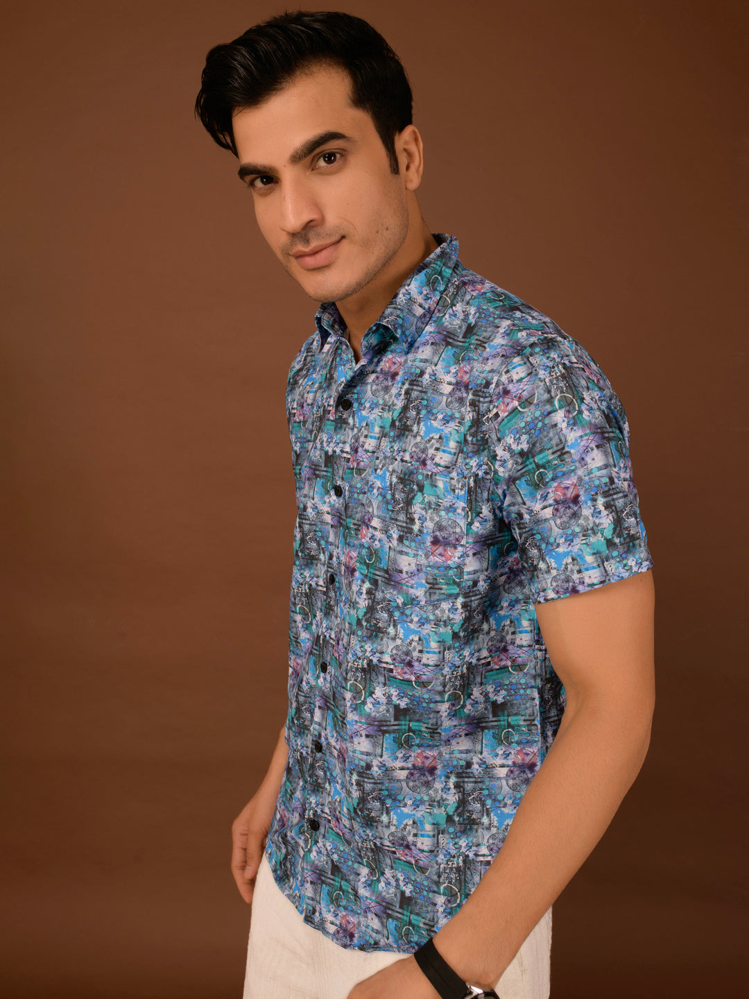 TANDUL  Men Regular Fit Printed Casual Shirt