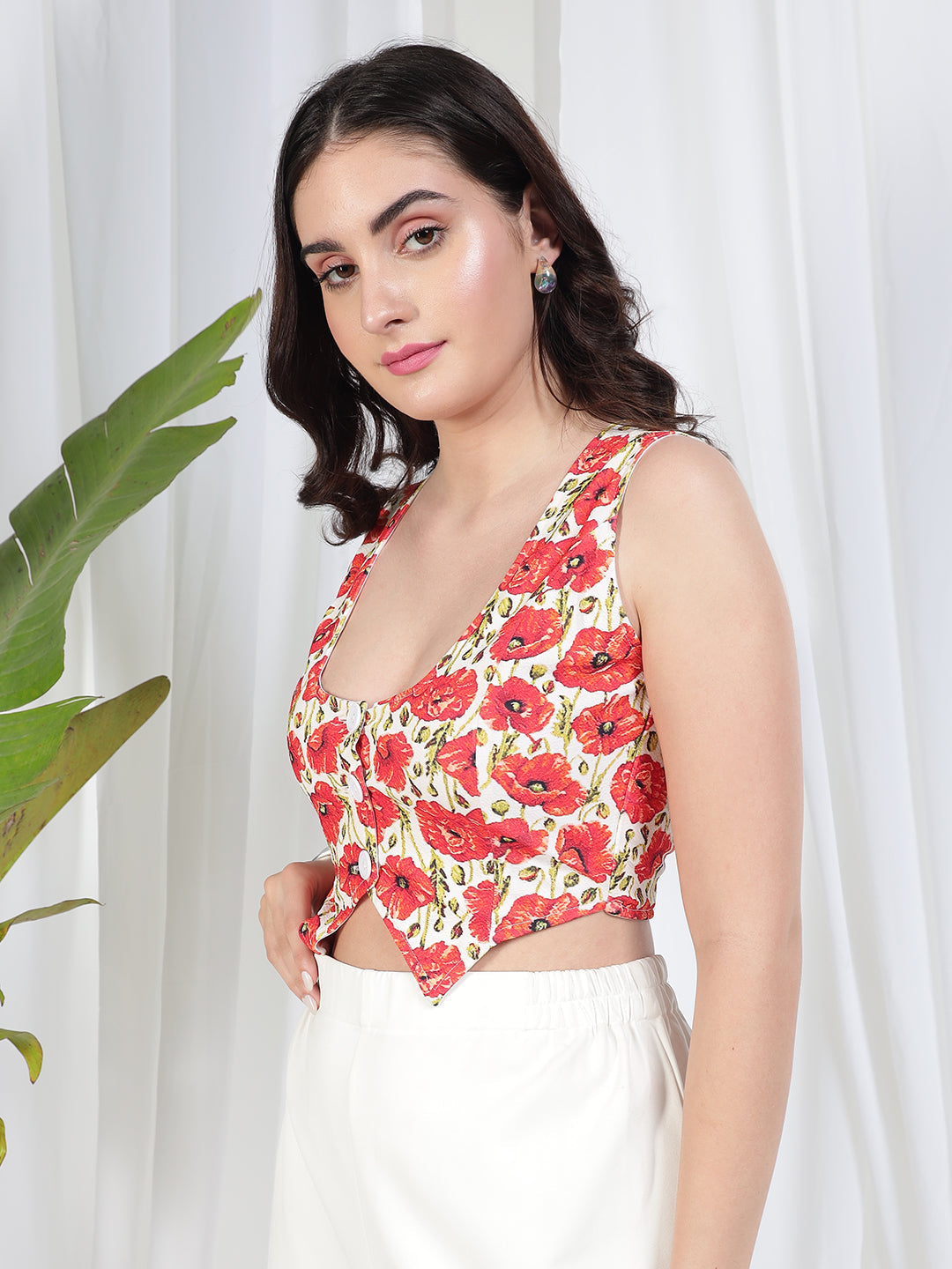 TANDUL Women Floral Printed Top