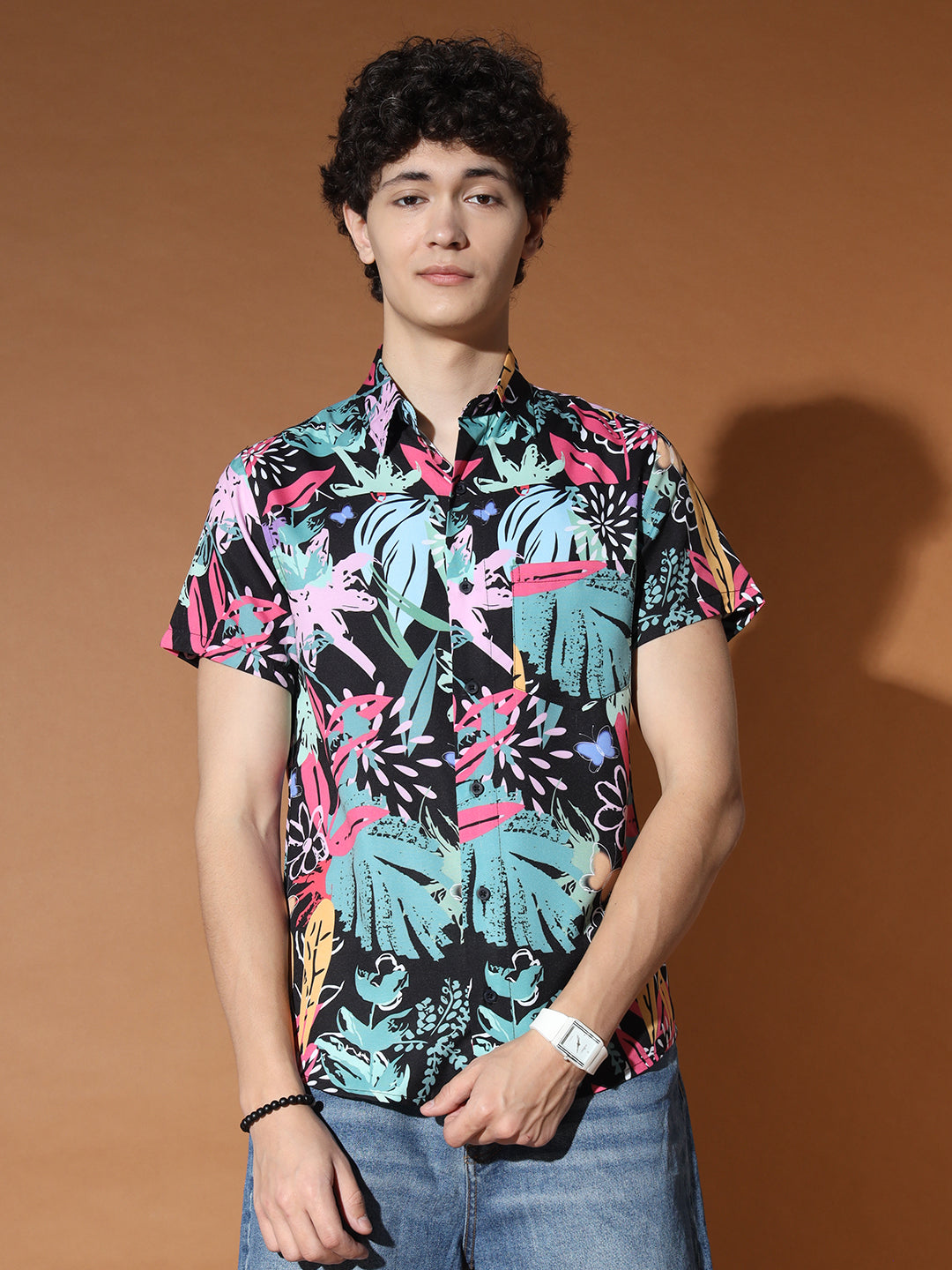 TANDUL  Men Regular Fit Printed Casual Shirt