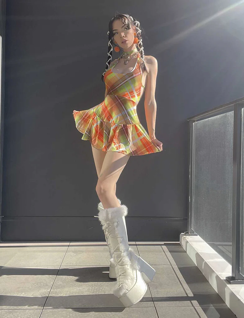 TANDUL Women Skater Multicolor Dress
