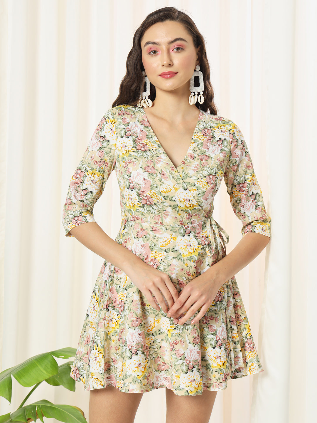 TANDUL  Women Fit and Flare Multicolor Dress