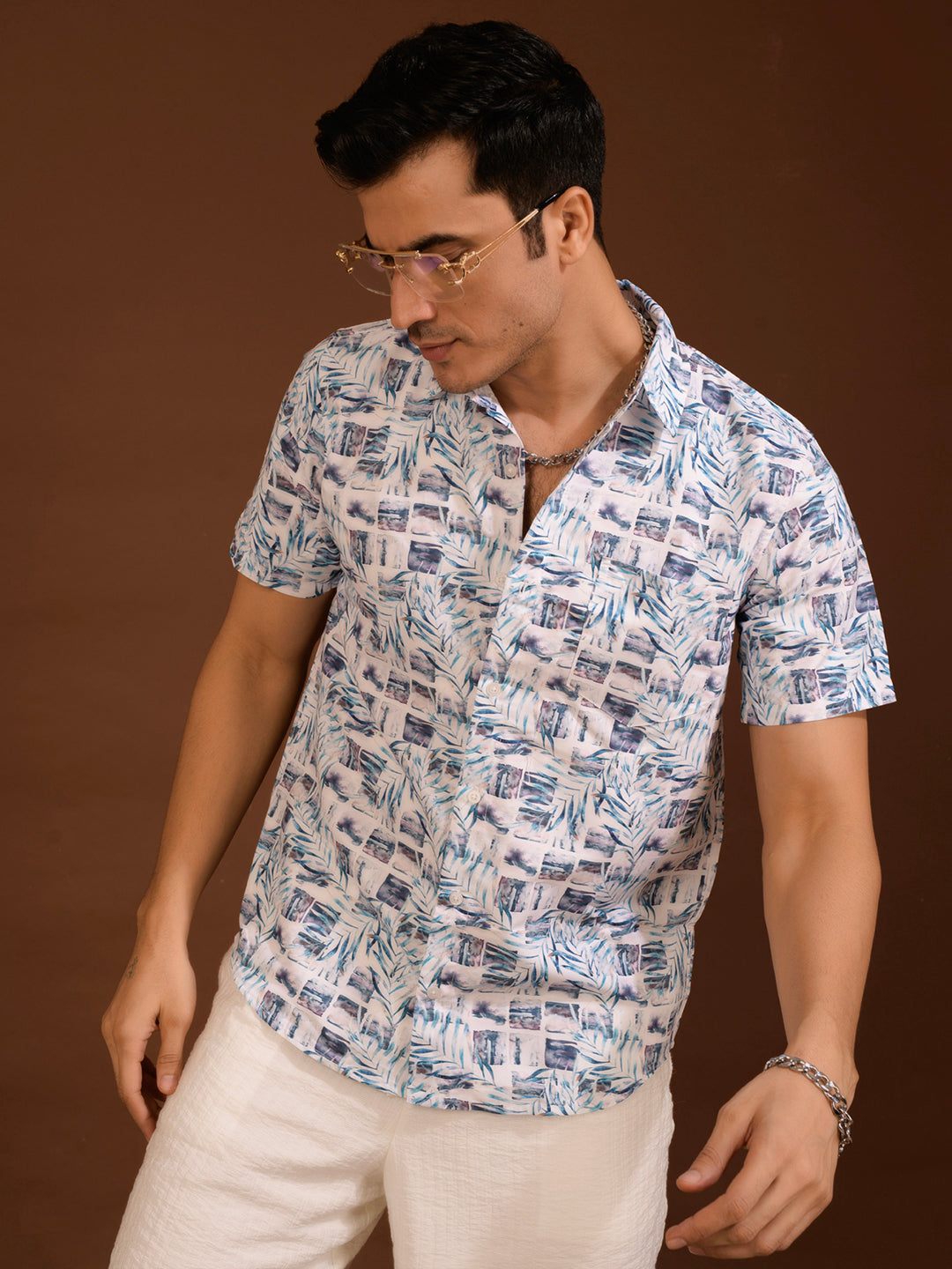 TANDUL  Men Regular Fit Printed Casual Shirt