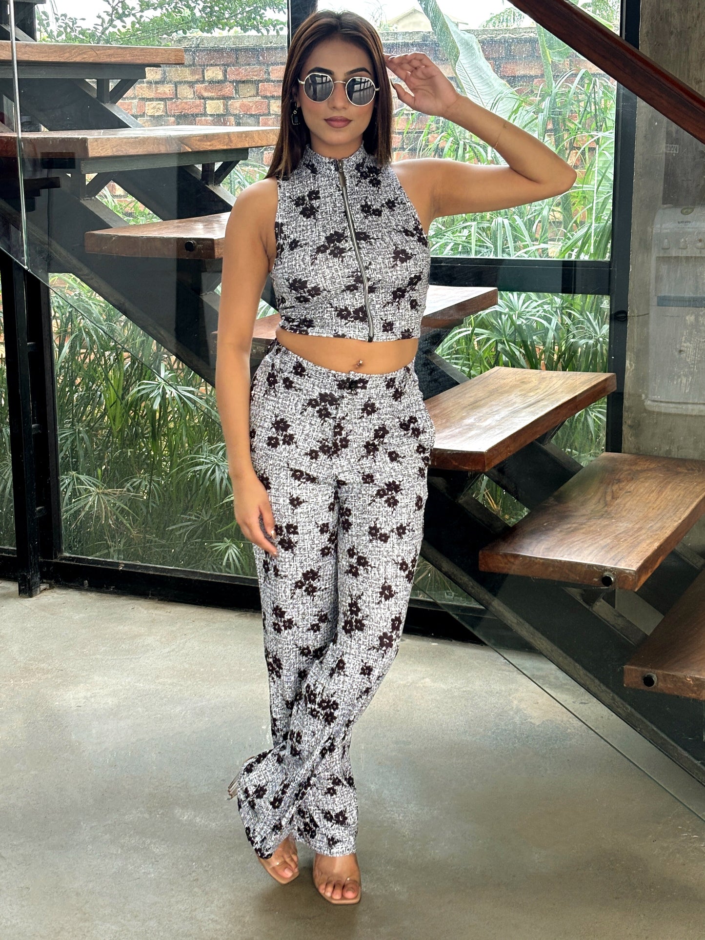 TANDUL Women Stunning Floral Printed Co-ord Set