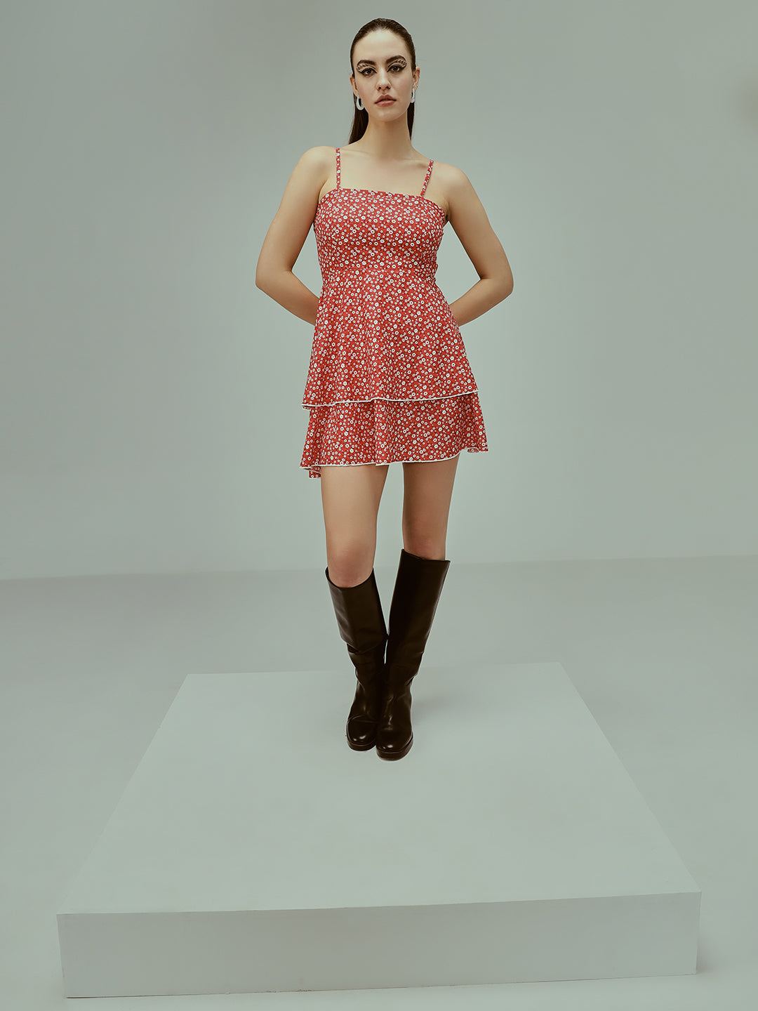 TANDUL Women Fit and Flare Multicolor Dress