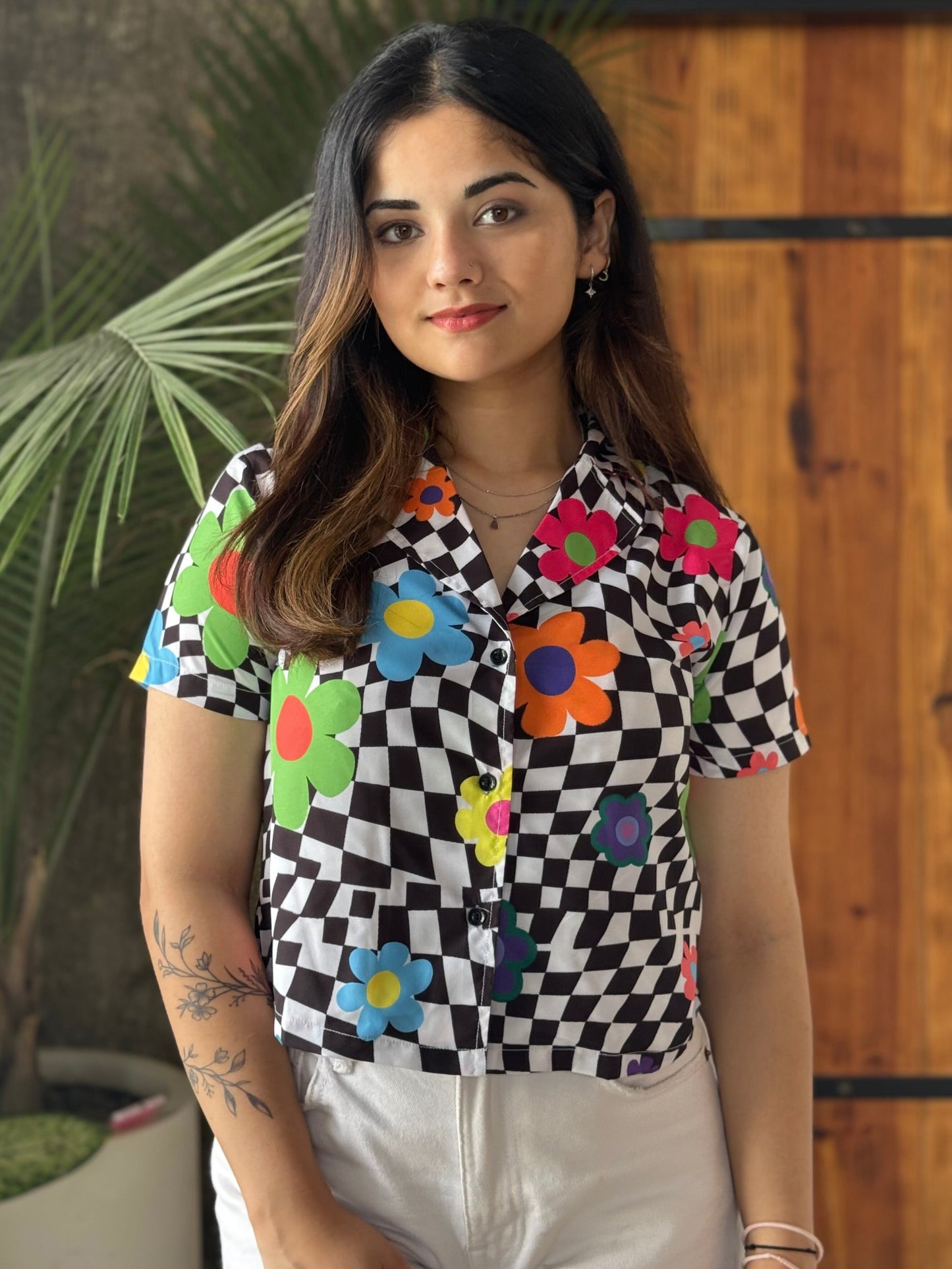 TANDUL Women Vibrant Floral Shirt