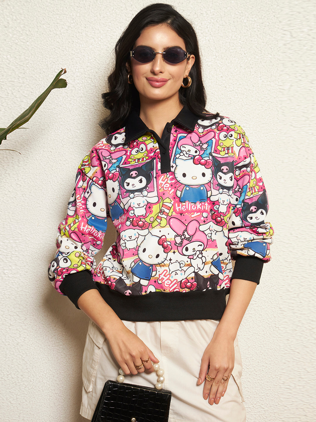 TANDUL Women Charming Printed Sweatshirt