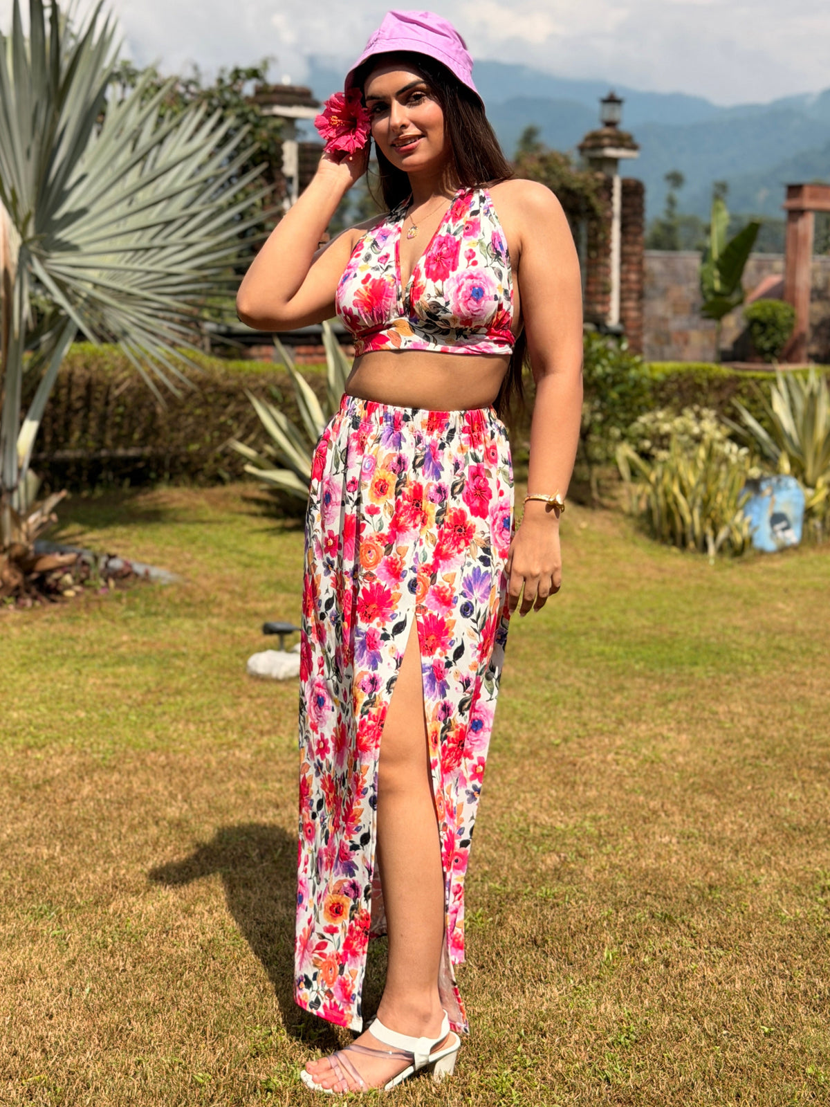 TANDUL Women Paradise Bloom Multicolor Printed Co-ord Set