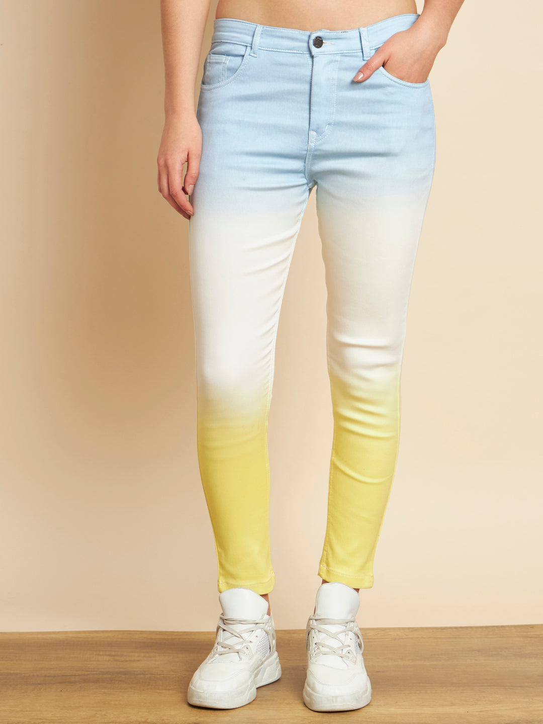 Women Regular Mid Rise Multicolor Jeans