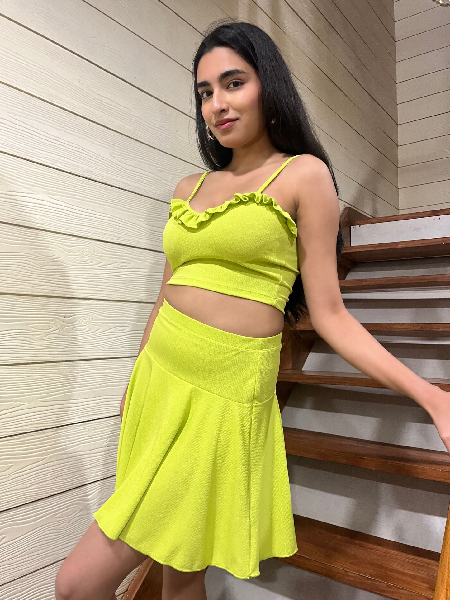 TANDUL Women Stunning Green Co ord Set