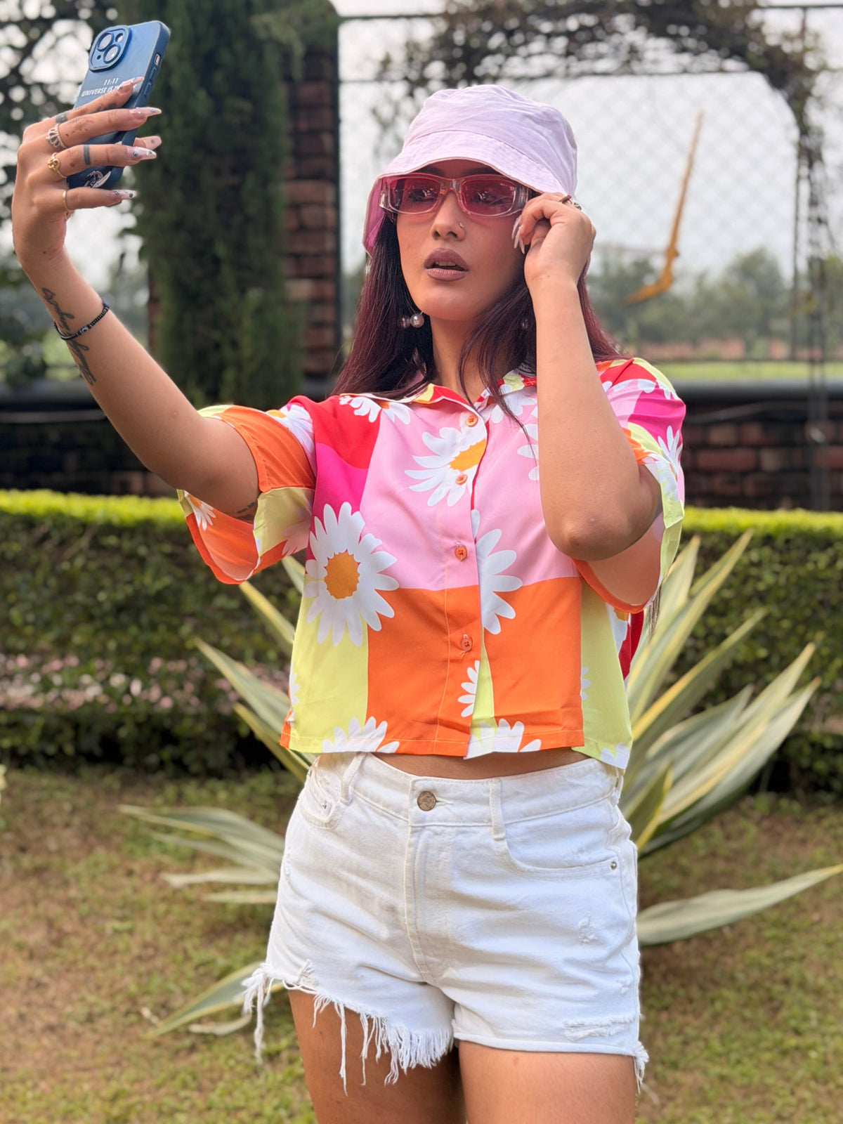 TANDUL Women Vibrant Floral Printed Shirt