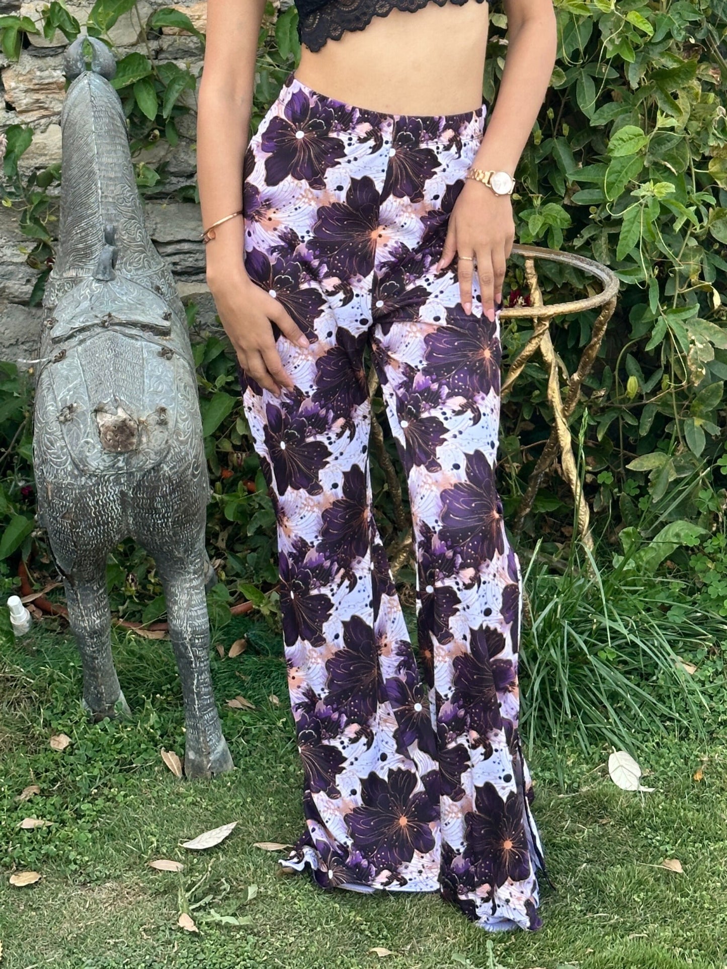 TANDUL Women Multicolor Floral Printed Trouser