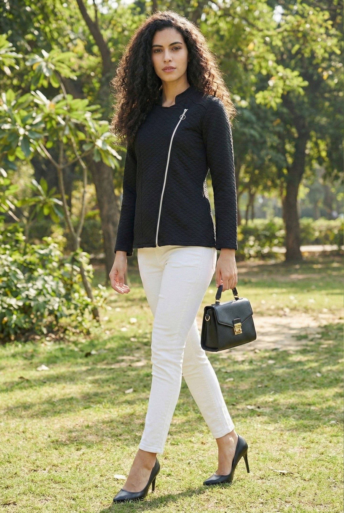 TANDUL Full Sleeve Solid Women Jacket